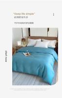 Funda de Edredón de Algodón Puro Color Sólido Tamaño Queen Comforter Cubierta 180x200 220x240 Ropa de Cama - details 1