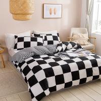 Juego de Ropa de Cama Geométrica Impreso Funda de Edredón Suave y Cómoda Tamaño King - details 9