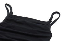 BUNO-Tops góticos negros para mujer, Tops cortos Vintage Y2K 2000, camisola básica de calle alta, corsé informal sin mangas, novedad de verano 2024 - details 7