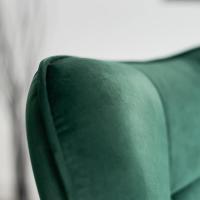 Sillones de salón Butaca nórdica Sillas Escandinavo Relax Acolchado con reposabrazos y patas de madera, tela, para dormitorio comedor, gris - details 33