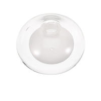 Recambio de pantalla de cristal de globo G9, bola en bola, color blanco claro, D80mm, D100mm, D120mm, D150mm, 20mm, cubierta G9 - details 2