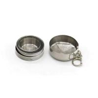 Copa de vino telescópica de 75ml, taza de bebida de té ultra pequeña plegable de acero inoxidable 201, villa de turismo para picnic y camping - details 4