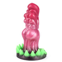 Juguetes sexuales, silicona líquida base luminosa monstruo consolador músculo femenino masturbador suave anal plug juguetes sexuales grandes - details 8