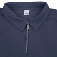 Conjunto de camisa polo para hombre, camiseta de manga corta con solapa ajustada, color sólido, gofre, informal, verano 2025 - details 10