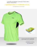 Traje deportivo informal de verano para hombre, pantalones y mangas cortas transpirables de secado rápido, holgados para correr - details 4