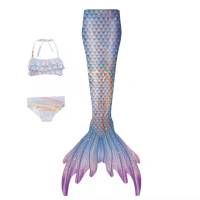 Traje de baño de sirena traje de baño para niños nueva niña traje de princesa de sirena cola de sirena traje de rendimiento para niños - details 8