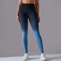 Pantalones de yoga de cambio gradual, malla sin costuras para deportes de gimnasio de cintura alta para mujer, control del vientre, entrenamiento para correr - details 9