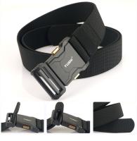 Cinturón Táctico de Nylon Hebilla de Aleación de Aluminio Secado Rápido Estilo Plano Para Hombres - details 6