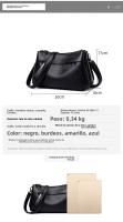 Nuevo bolso de mujer de mediana edad bolso de mensajero de hombro de moda tendencia simple bolso de madre bolso versátil atmosférico - details 13