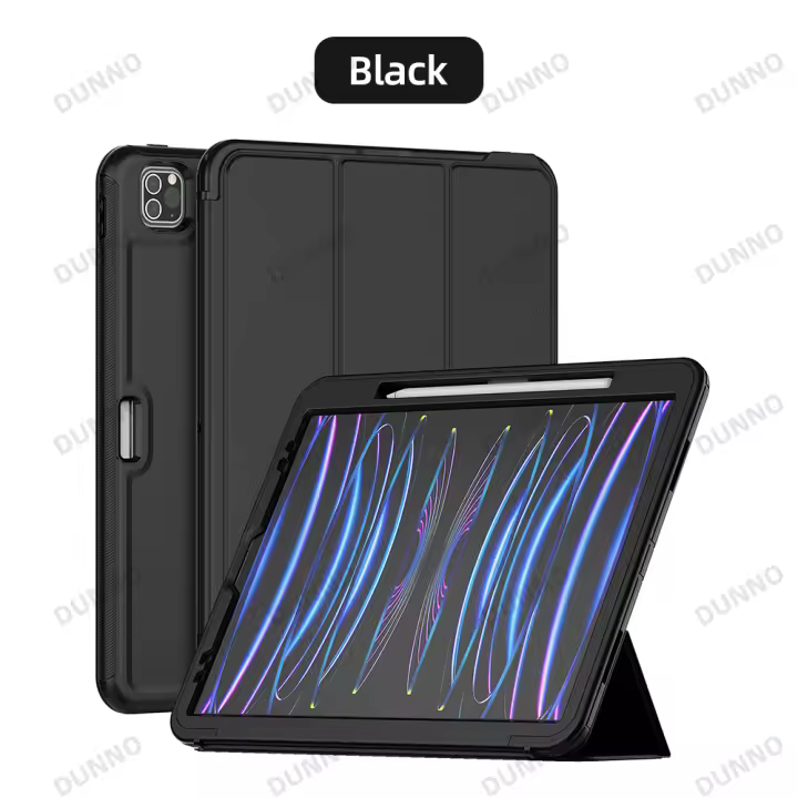 Funda de alta resistencia para iPad Mini 6 de 8,3 pulgadas, funda magnética con soporte para lápiz, Smart Wake/Sleep - 1