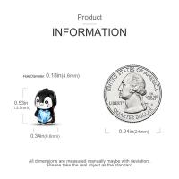 Colgante de Pingüino de Dibujos Animados de Plata de Ley 925 Regalo Nuevo 2024 para Damas - details 0