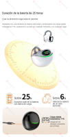 SANLEPUS Auriculares Inalámbricos con Clip, Auriculares Bluetooth 5.3 con Micrófono HD, HiFi Estéreo y Pantalla LED, Ajuste Cómodo, Auriculares para Deportes y Correr, Compatibles con Android, iPhone, Xiaomi, Samsung y Huawei - details 11