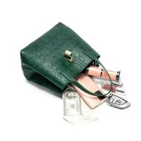 CHHC bolso de mano de las mujeres de la moda de lujo bolsa de cubo de gran capacidad elemento de la letra en relieve bolsa de la compra de las mujeres - details 21