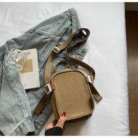 Bolso de teléfono móvil casual y simple de doble capa, bolso de mensajero, nueva moda y versátil para mujer 2025 y bolso pequeño ligero de color sólido - details 18
