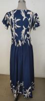 Vestidos de mujer, divididos, cuello en V, elegantes, cintura, vestidos largos - details 7