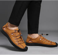 Masculino2025Nuevas Sandalias de Playa Antideslizantes Huecas Casuales para Hombres de Verano - details 3