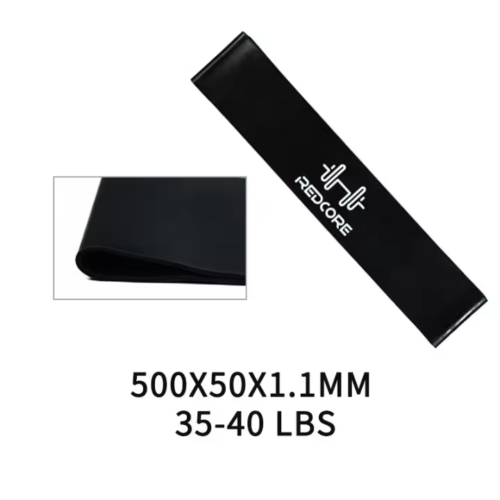 Mini bandas de resistencia de bucle, banda de entrenamiento de látex Natural, bandas de ejercicio elásticas para mujeres y hombres, terapia de entrenamiento de fuerza en casa - 1