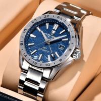 Relojes mecánicos PAGANI DESIGN de ​​lujo Premium para hombre, relojes mecánicos de 40MM, cristal de zafiro GMT 2024 M, reloj automático resistente al agua para hombre - details 1