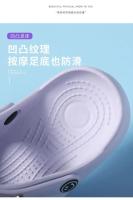 Moda Verano 2025 Zapatillas de Playa y Jardín Comodas EVA Unisex Slippers con Agujeros para Interiores y Exteriores - details 10