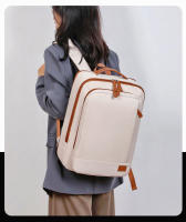 Mochila de negocios para mujer, mochila impermeable para ordenador portátil, bolsa de viaje para fin de semana con puerto USB, bolsas para estudiantes universitarios, mochila de viaje - details 1