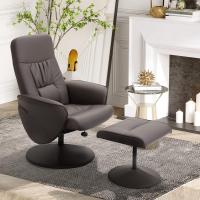 Reclinable hasta 145° °   y Giratorio 360° °   con Respaldo Ajustable para Salón Dormitorio Oficina 76x81x101 cm Negro - details 10