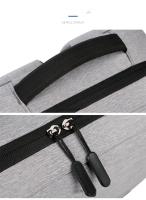 Mochila de negocios para hombre, versión coreana, bolsa de viaje de moda, mochila informal para estudiantes, minimalista y a la - details 39