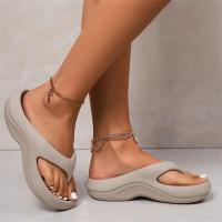 Chanclas de Playa para Mujer Eva Comodas Suela Suave, Antideslizante, 10mm de Plataforma, Punta Clip, Verano 2024 - details 3