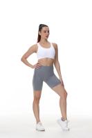 Nuevos pantalones cortos deportivos de cintura alta sin costuras con forma de sonrisa para mujer, pantalones cortos de entrenamiento de Yoga con realce, pantalones cortos sexys para correr y Fitness - details 18