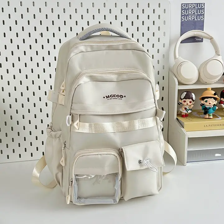Mochila Escolar de Estilo Japonés de Alta Gama Gran Capacidad para Estudiantes de Secundaria y Universidad - 1