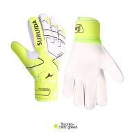 1 par de guantes de portero de talla 5-10, guantes antideslizantes de látex para portero de fútbol para niños, guantes de portero de juego suaves y gruesos, fútbol - details 9