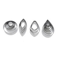 Herramienta de arcilla polimérica de 20 piezas, cortador redondo de acero inoxidable, molde de corte de cerámica artesanal para joyería colgante - details 2