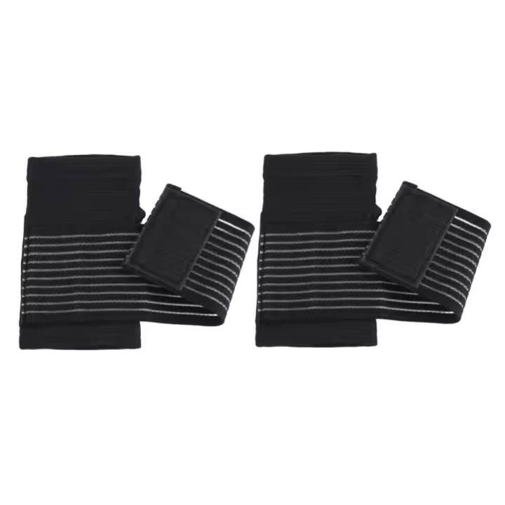 1 par de herramientas deportivas, vendaje elástico para muñeca, pulsera de compresión transpirable, Protector carpiano Uniex de seguridad para ciclismo - 1