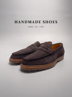 Mocasines de alta gama, cuero genuino, piel de vaca de primera capa, zapatos de moda hechos a mano con un pedal. - details 12