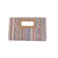 Bolso de Paja Nuevo Verano 2025 Bolso Cruzo para Mujer con Cadena Desmontable - details 1