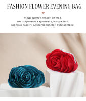 Bolso de noche con flores para mujer, Cartera de noche para novia, vestido completo, para fiesta, boda, gran oferta - details 1