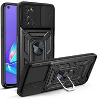 Funda protectora de lujo con cubierta deslizante para lente de cámara OPPO A52,A72,A92 - details 11