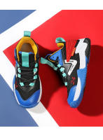 Nuevos zapatos de baloncesto de marca para niños, zapatillas de deporte de suela gruesa antideslizantes, zapatos deportivos para niños, zapatos de entrenamiento de cesta para niños - details 18