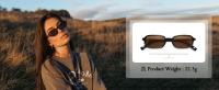 Gafas de sol vintage años 90 - Rectangulares pequeñas - Cuadradas modernas - Estilo divertido para mujer - details 8