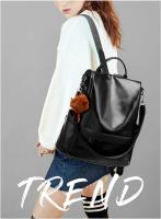 Mochila de Cuero de pu antirobo para Mujer, bolso de mano informal, bolso de viaje, bandolera - details 6