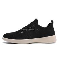 Nuevos zapatos walki ultraligeros para hombre con tela de malla tejida con cordones, zapatos deportivos runni 35-45 de bajo precio, fábrica de zapatos - details 4
