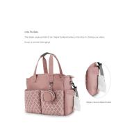Bolsa de Pañales para Bebé de Gran Capacidad Bolsa de Maternidad Impermeable Multifuncional Portátil para Cuidado del Bebé Material de Poliéster - details 10