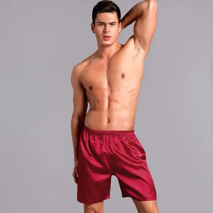 Albornoz largo de talla grande 3XL para hombre, ropa de dormir negra para novio, bata de boda, ropa de dormir de primavera y verano, ropa de dormir holgada de satén para el hogar - 1