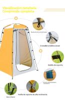 Tienda ducha camping al aire libre impermeable viajar - details 8