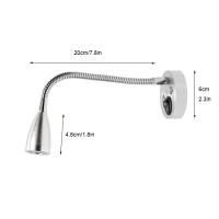 Luz LED de lectura para barco, lámpara de pared para camión, autocaravana, yate, cabina, mesita de noche, Camper, caravana, barco, iluminación RV, CC de 12 voltios - details 8