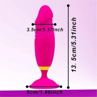Leten Vibrador Anal Dildo Masajeador Vibrante para Prostatea Doble Penetración - details 3