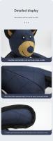 Razas grandes Juguete para perros irrompible Extreme Bear 2.0 para masticadores agresivos Juguete de peluche irrompible para perros que chirría los mantiene ocupados Juguete para perros masticables duradero y resistente - details 1