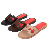 Sandalias de moda de verano 2025, chanclas de playa de una tira, zapatos planos de viaje para mujer - details 3