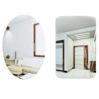 Pegatina de Espejo de Pared Extraíble 3D Diseño Ovalado Ideal para Baño Decoración del Hogar - details 5