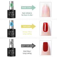 Kit de esmalte de uñas de Gel, 30 Uds., 27 colores, juego de uñas de Gel UV con capa superior para Base, esmalte de uñas de Gel con capa superior mate - details 2
