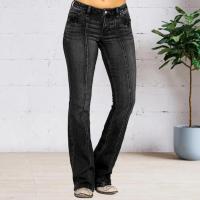 Jeans de Corte Medio para Mujer 2025 Pantalones Casuales de Denim Elástico para Talla XS-4XL - details 11